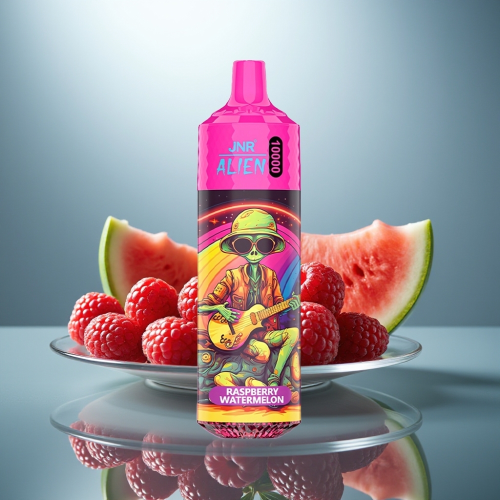 JNR Alien 10000 Puffs Raspberry Watermelon 850mAh 20ml Type-C RGB