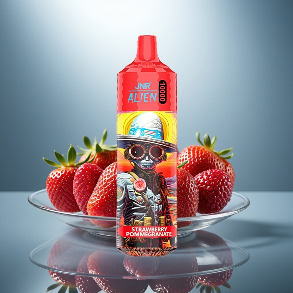 JNR Alien 10000 Puffs Strawberry Pomegranate 850mAh 20ml Type-C RGB