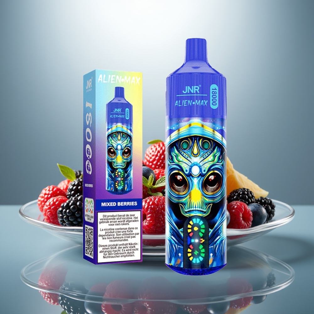 JNR Alien Max 18000 Puffs Dual Mesh 28ml Mixed Berries