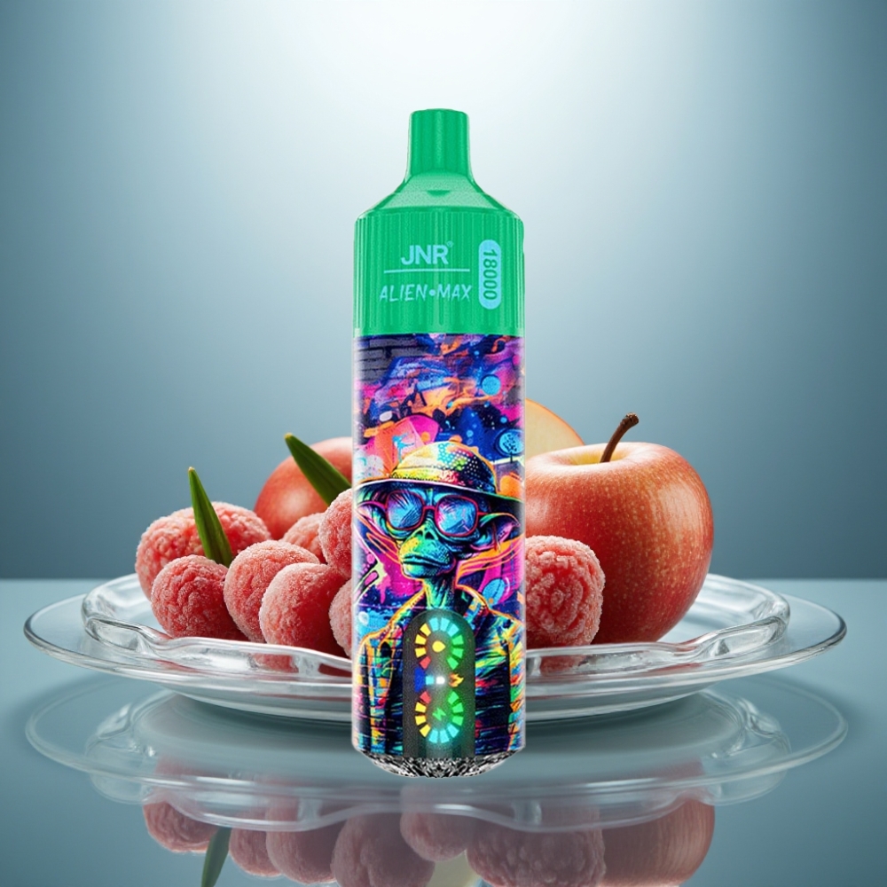 JNR Alien Max 18000 Puffs Frozen Apple Smart LED Dual Mesh 28ml 850mAh