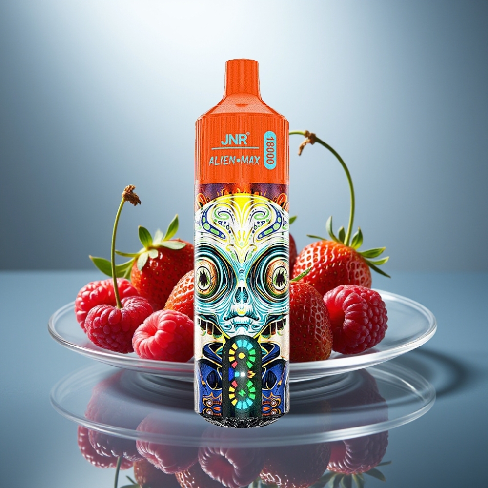 JNR Alien Max 18000 Puffs Strawberry Raspberry Cherry 28ml 850mAh Type-C