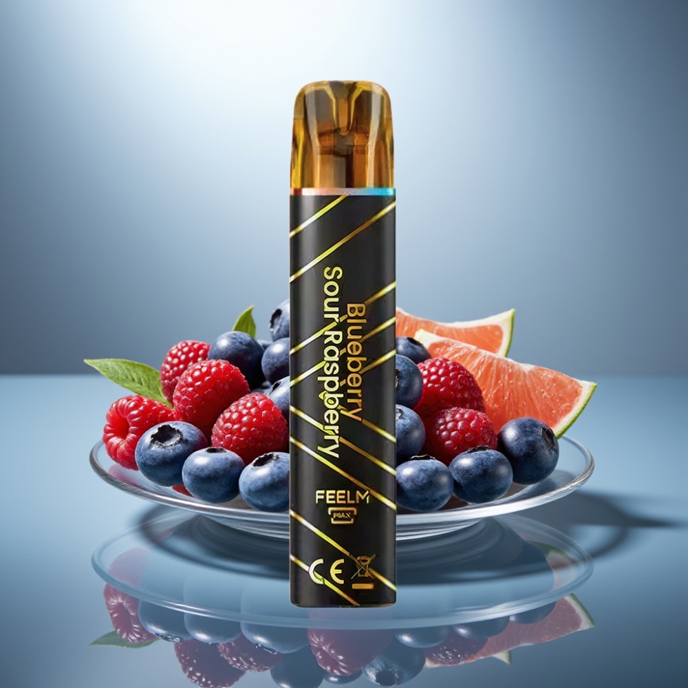 JNR Black&Golden 800 Puffs 2ml 550mAh Blueberry Sour Raspberry