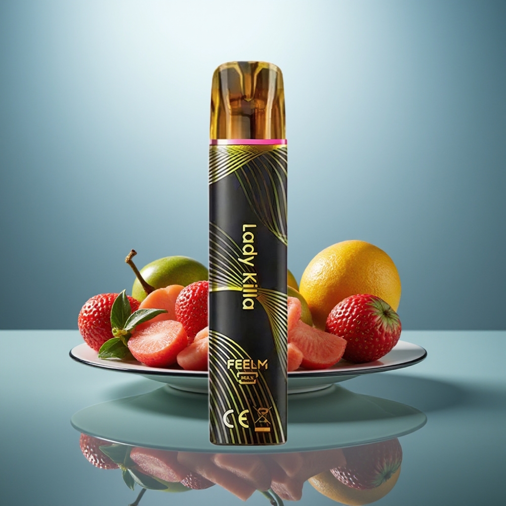 JNR Black&Golden 800 Puffs 2ml 550mAh Lady Killa