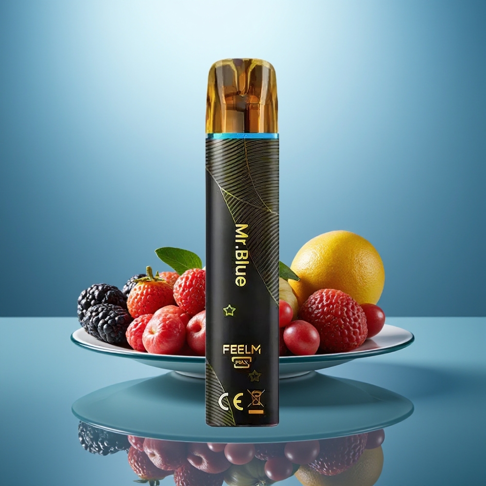 JNR Black&Golden 800 Puffs 550mAh 2ml Mr Blue