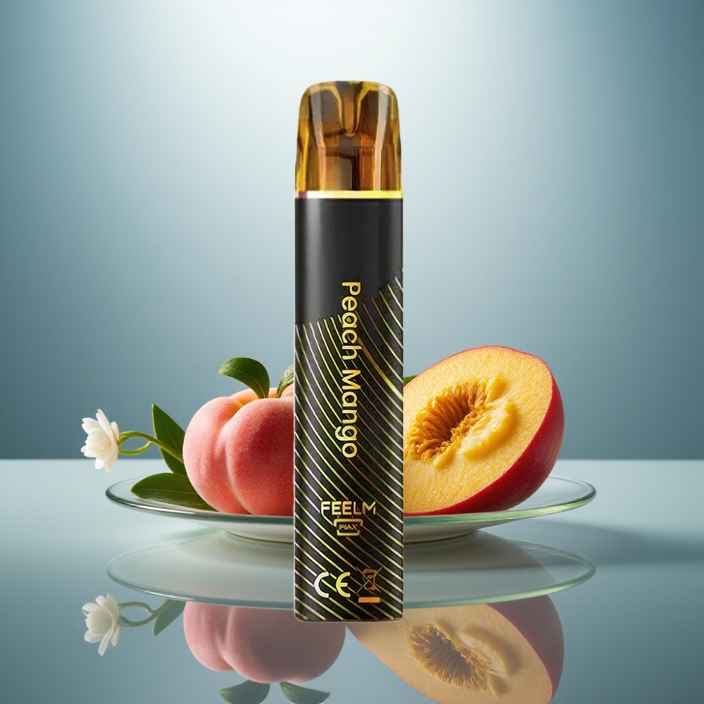 JNR Black&Golden 800 Puffs 550mAh 2ml Peach Mango