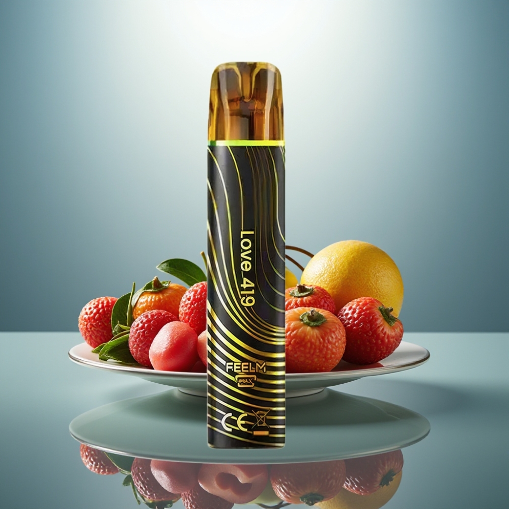 JNR Black&Golden 800 Puffs 550mAh 2ml TPD 2% Love 419
