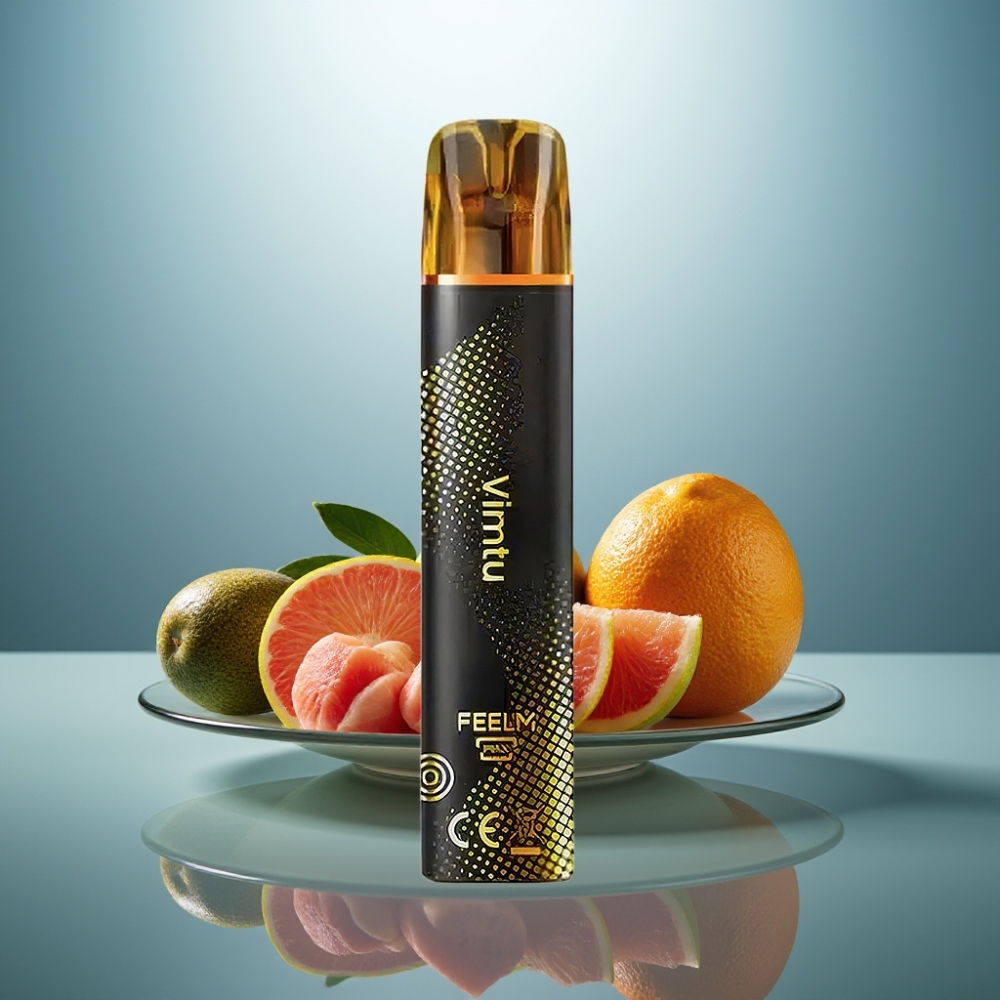 JNR Black&Golden 800 Puffs Disposable Vape 550mAh 2ml 2% Vimtu