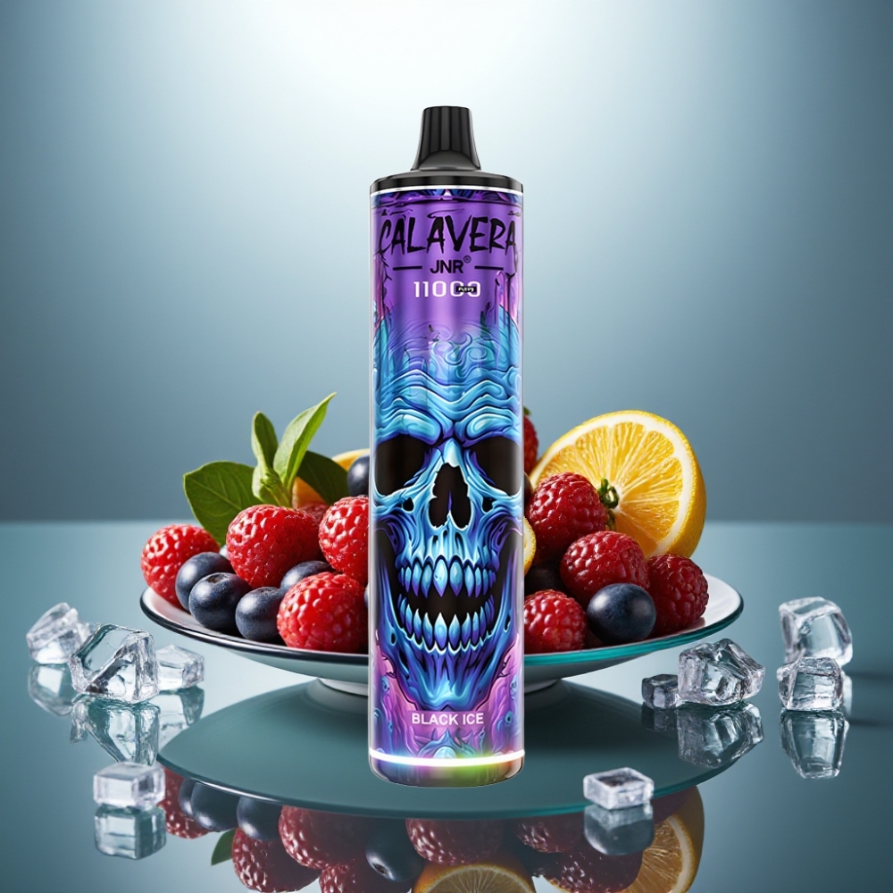 JNR Calavera 11000 Puffs Disposable Vape Black Ice 850mAh 21ml 1.0ohm