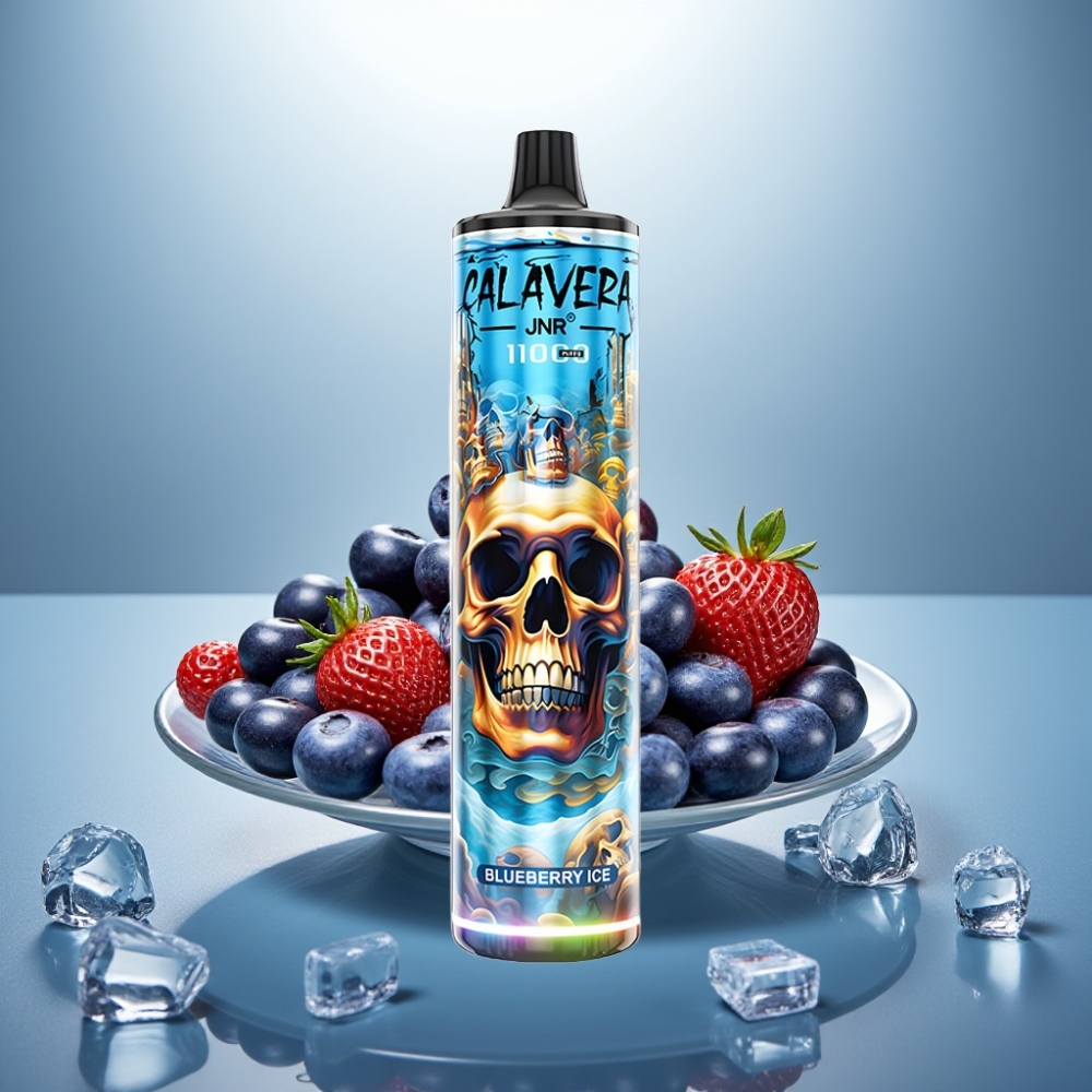 JNR Calavera 11000 Puffs Disposable Vape Blueberry Ice 850mAh 21mL 1.0ohm