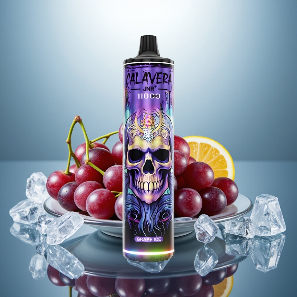JNR Calavera 11000 Puffs Disposable Vape Grape Ice 850mAh 21mL 1.0ohm
