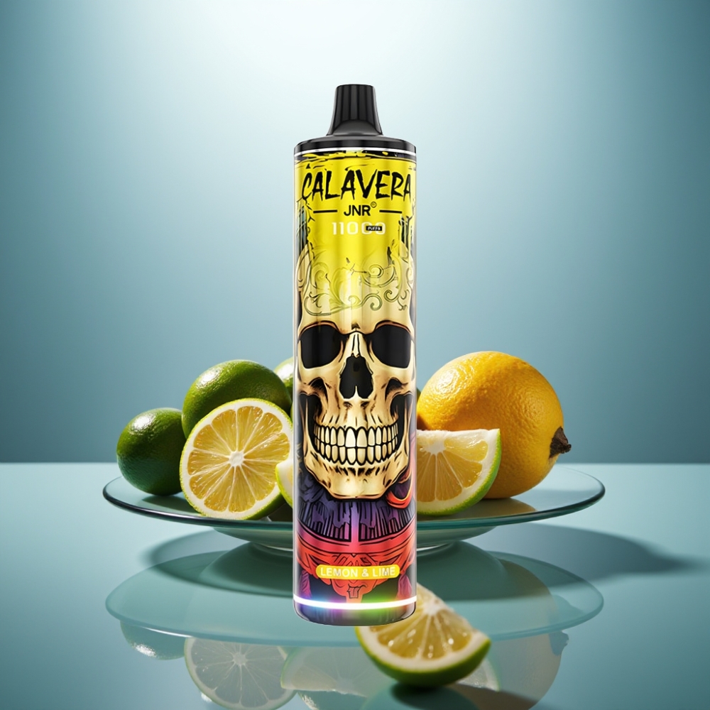 JNR Calavera 11000 Puffs Disposable Vape Lemon & Lime 21ml 850mAh 1.0ohm