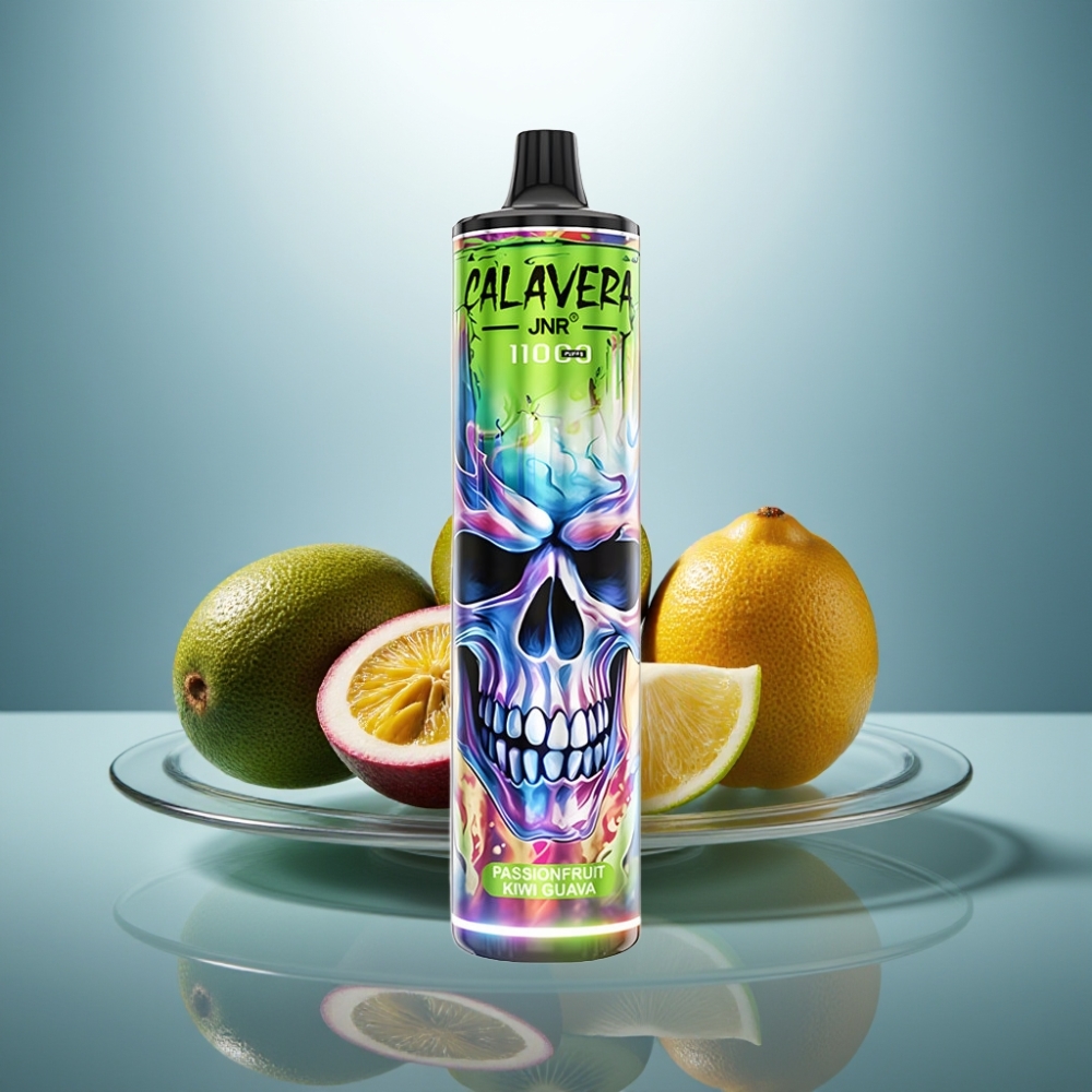 JNR Calavera 11000 Puffs Disposable Vape Passionfruit Kiwi Guava 21ml 850mAh