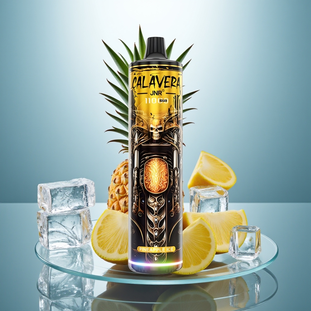 JNR Calavera 11000 Puffs Disposable Vape Pineapple Ice 850mAh 21ml 1.0ohm