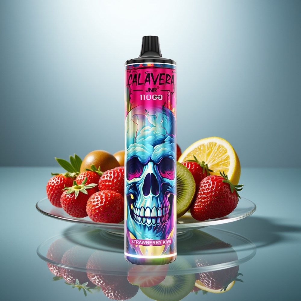 JNR Calavera 11000 Puffs Disposable Vape Strawberry Kiwi 850mAh 21mL 1.0ohm