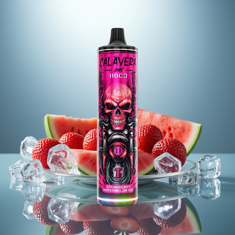 JNR Calavera 11000 Puffs Disposable Vape Strawberry Watermelon Ice 850mAh 21mL 1.0ohm