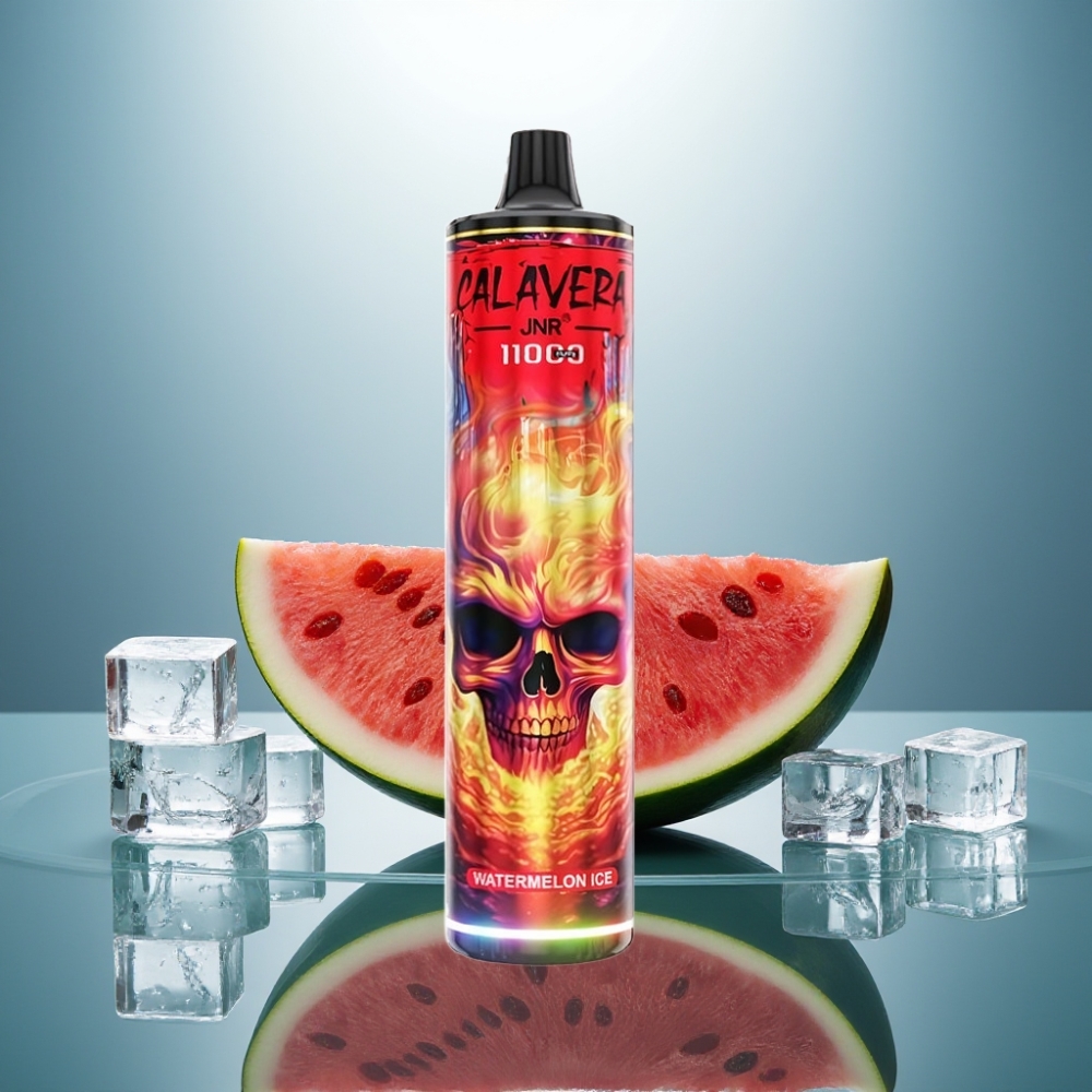 JNR Calavera 11000 Puffs Disposable Vape Watermelon Ice 850mAh 21ml 1.0ohm