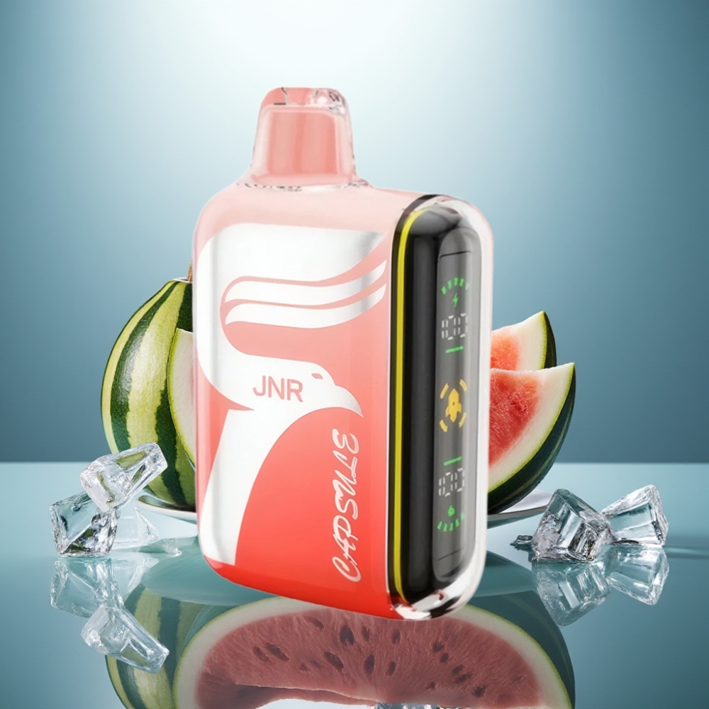 JNR Capsule 15000 Puffs Watermelon Brazz Ice 20ml 850mAh 20W Dual Mesh