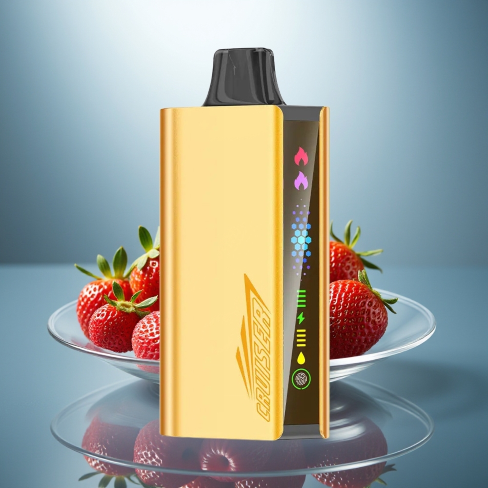 JNR Cruiser 12000 Puffs No-Charge 25ml 1.2ohm Dual Mesh Chupa Chups Strawberry