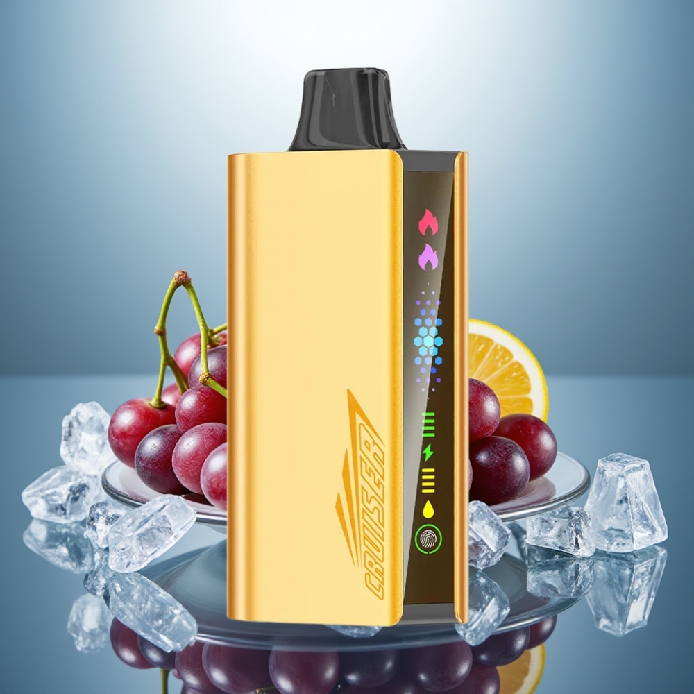 JNR Cruiser 12000 Puffs No-Charge 3500mAh Grape Ice