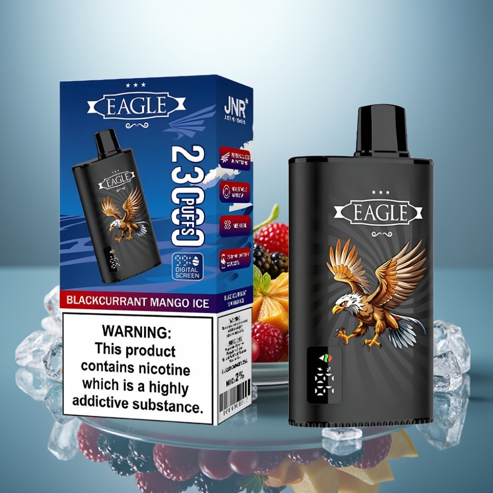 JNR EAGLE Smart 23000 Puffs Disposable Vape Blackcurrant Mango Ice 25ml 750mAh