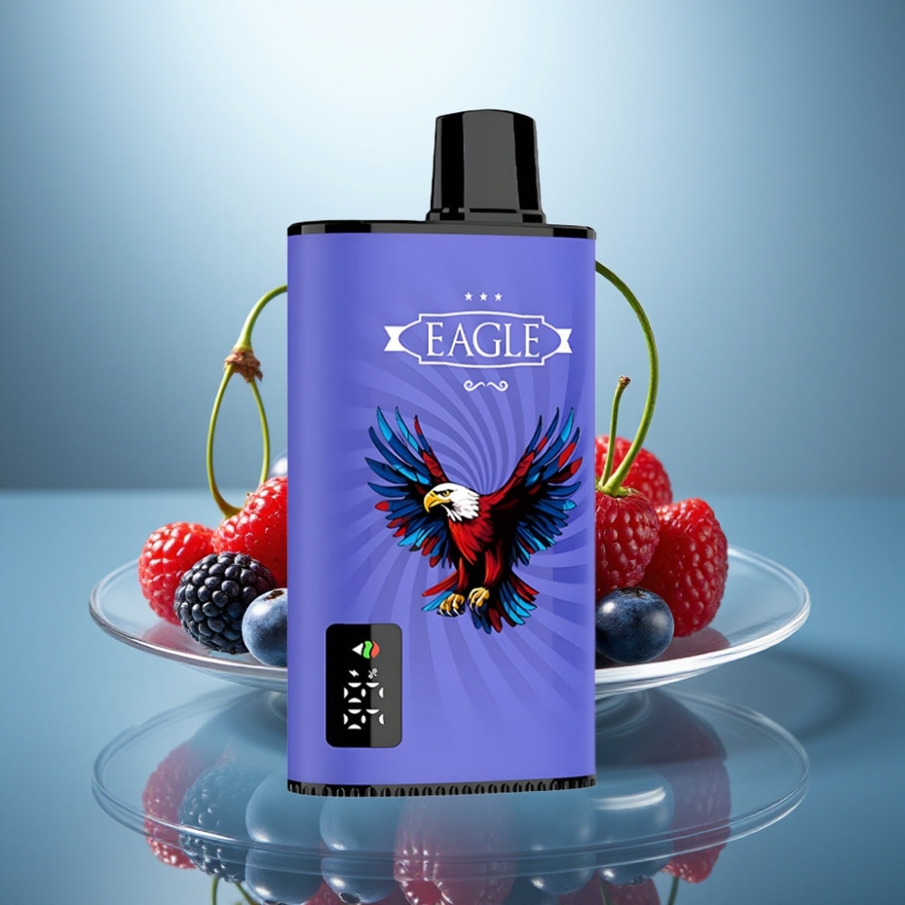 JNR EAGLE Smart 23000 Puffs Disposable Vape Blue Razz Cherry 750mAh 25ml 2%