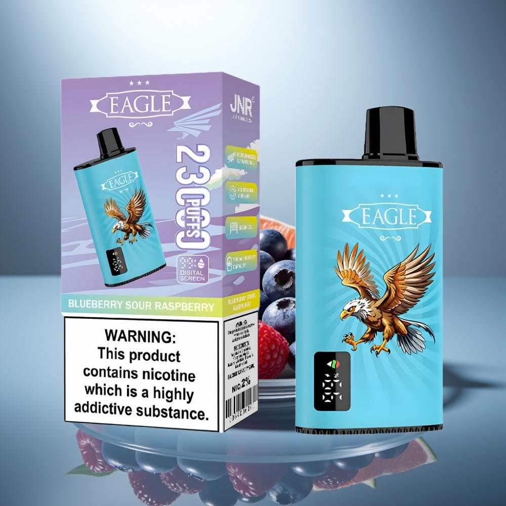 JNR EAGLE Smart 23000 Puffs Disposable Vape Blueberry Sour Raspberry 25ml 750mAh