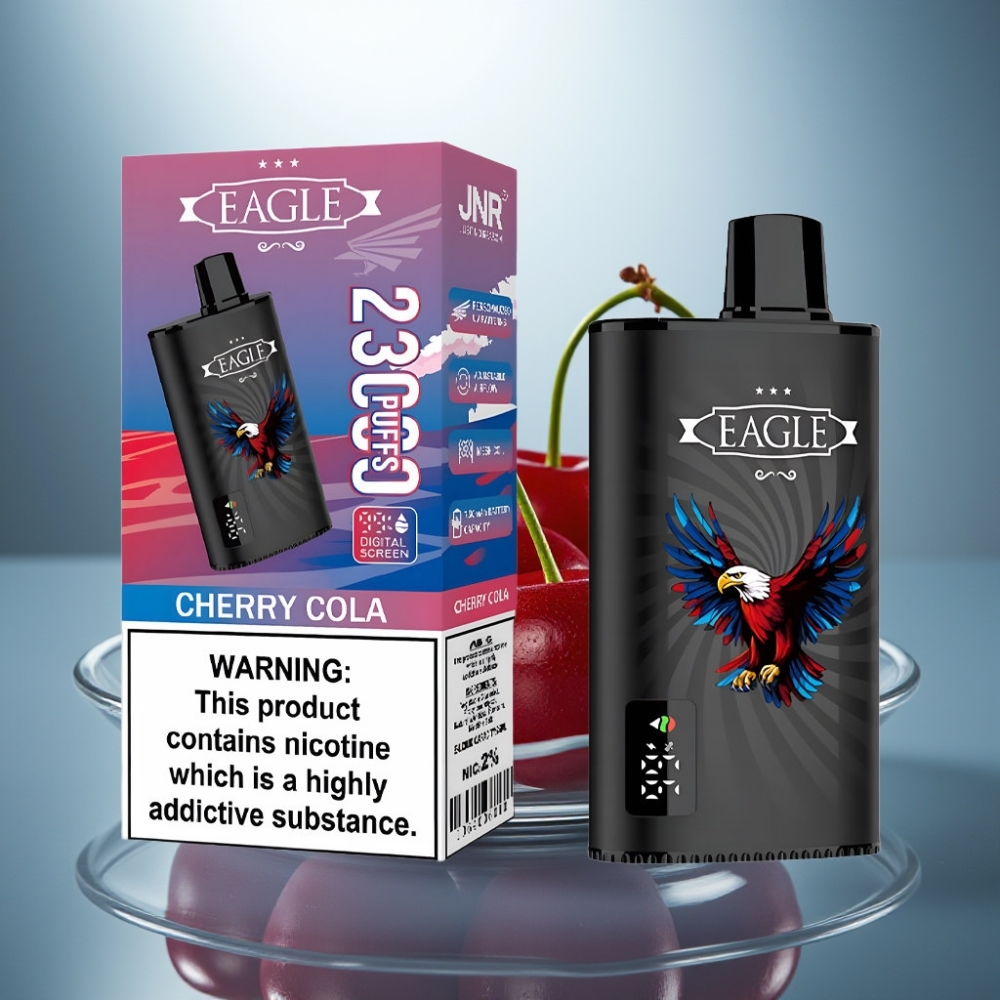 JNR EAGLE Smart 23000 Puffs Disposable Vape Cherry Cola 25ml 750mAh Digital Screen