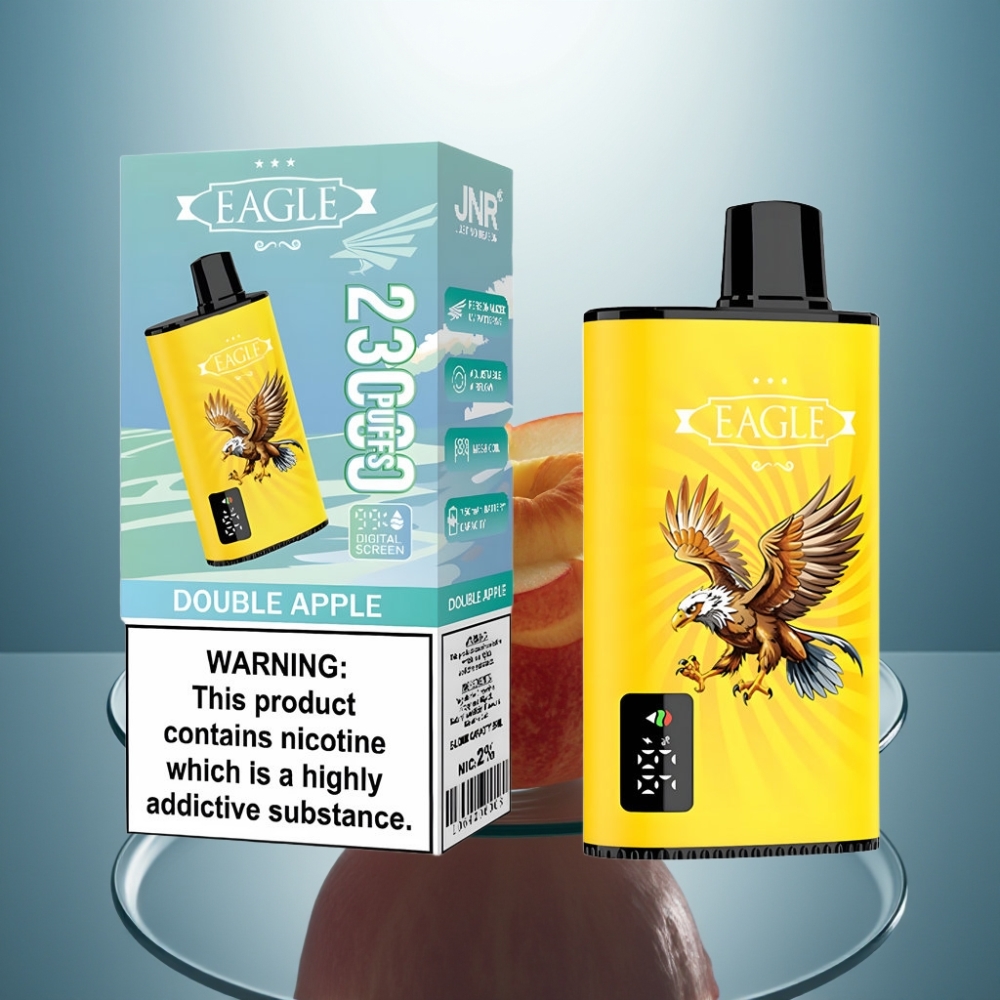 JNR EAGLE Smart 23000 Puffs Disposable Vape Double Apple 25ml 750mAh Type-C