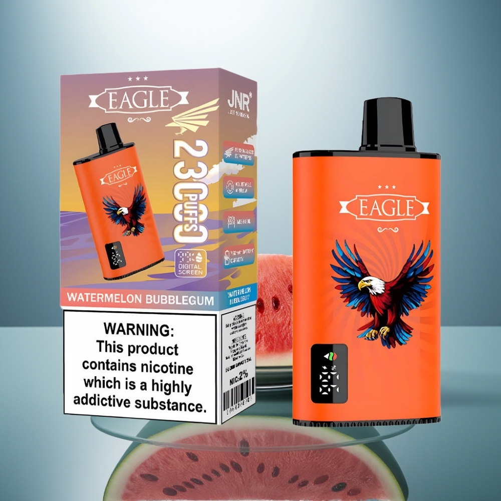 JNR EAGLE Smart 23000 Puffs Disposable Vape Watermelon Bubblegum 25ml 750mAh