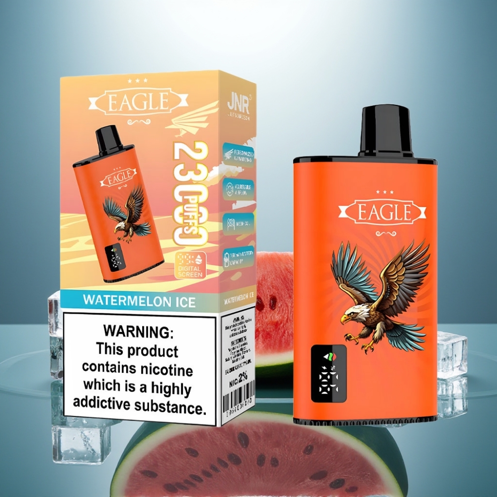 JNR EAGLE Smart 23000 Puffs Disposable Vape Watermelon Ice 25ml 750mAh 2%