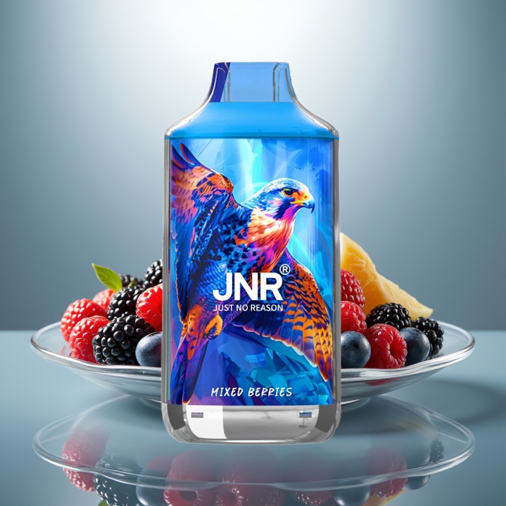 JNR Falcon 16000 Puffs Mixed Berries 850mAh 22ml Dual Mesh Coil