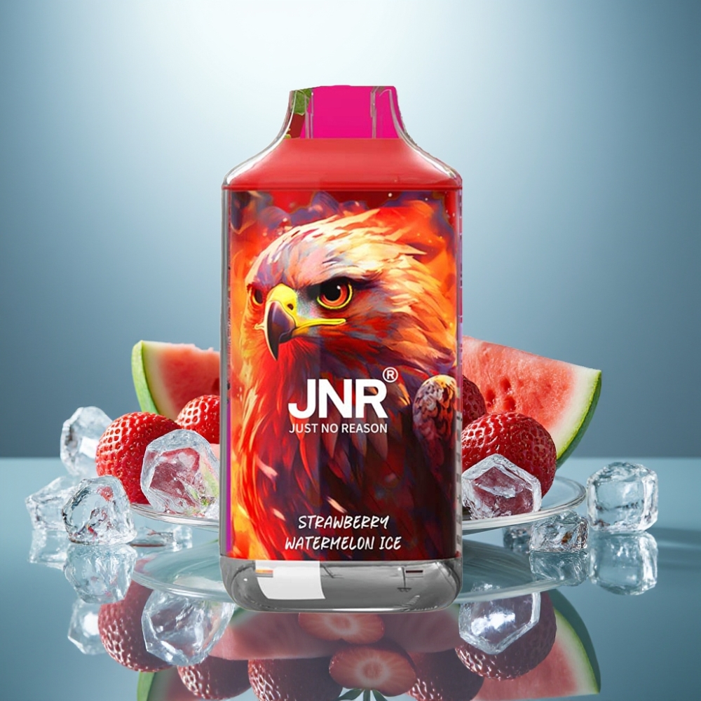 JNR Falcon 16000 Puffs Strawberry Watermelon Ice 22ml 850mAh Type C & Lightning