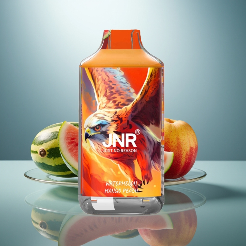 JNR Falcon 16000 Puffs Watermelon Mango Peach 850mAh 22ml Dual Mesh Coil