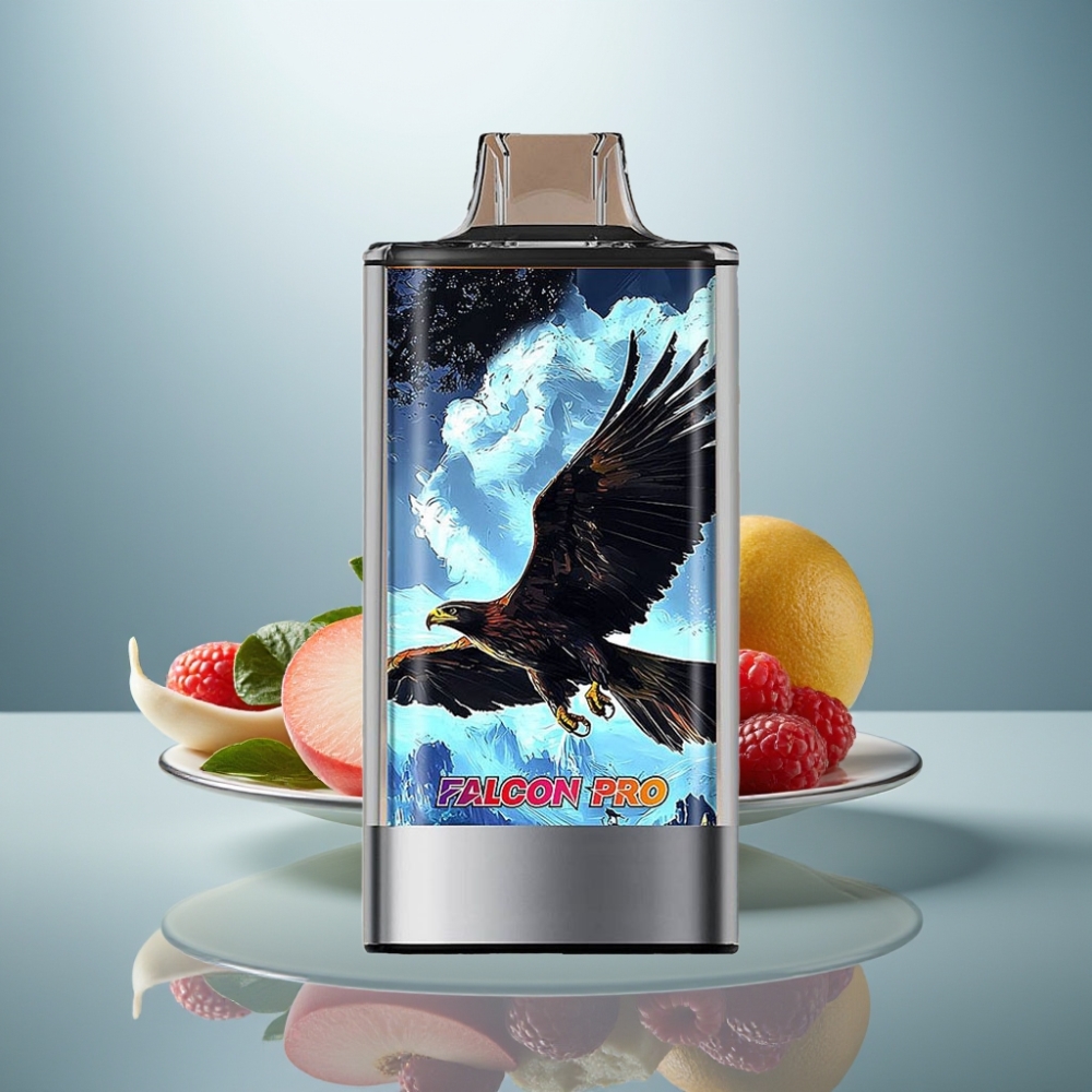 JNR Falcon Pro 28000 30ml 5%nic White Peach Razz
