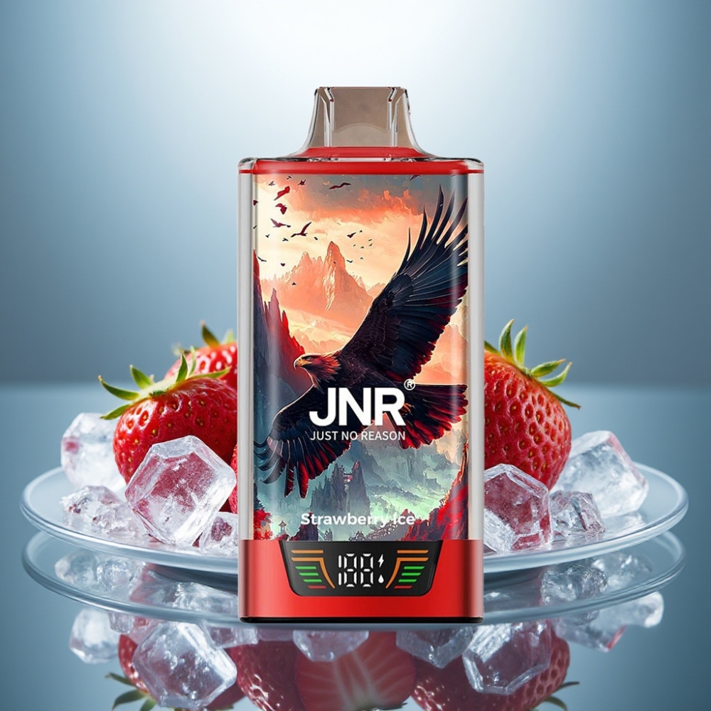 JNR Falcon Pro 28000 Disposable Vape Strawberry Ice 30ml 5% USB-C
