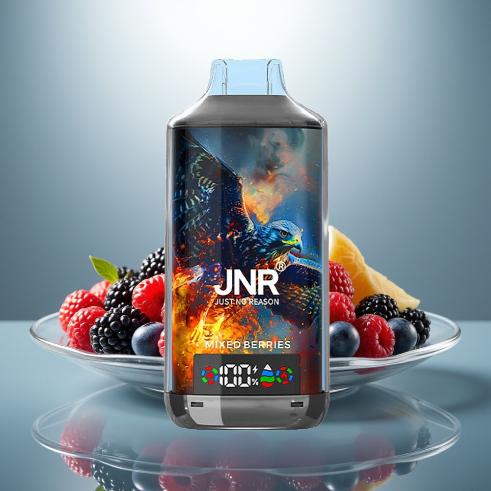 JNR Falcon X 18000 Puffs Mixed Berries 750mAh 24ml Dual Mesh