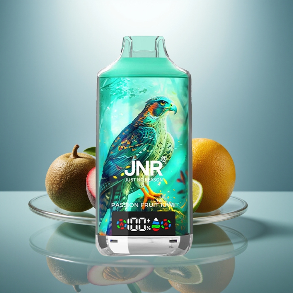 JNR Falcon X 18000 Puffs Passion Fruit Kiwi 750mAh 24ml Dual Mesh Coil