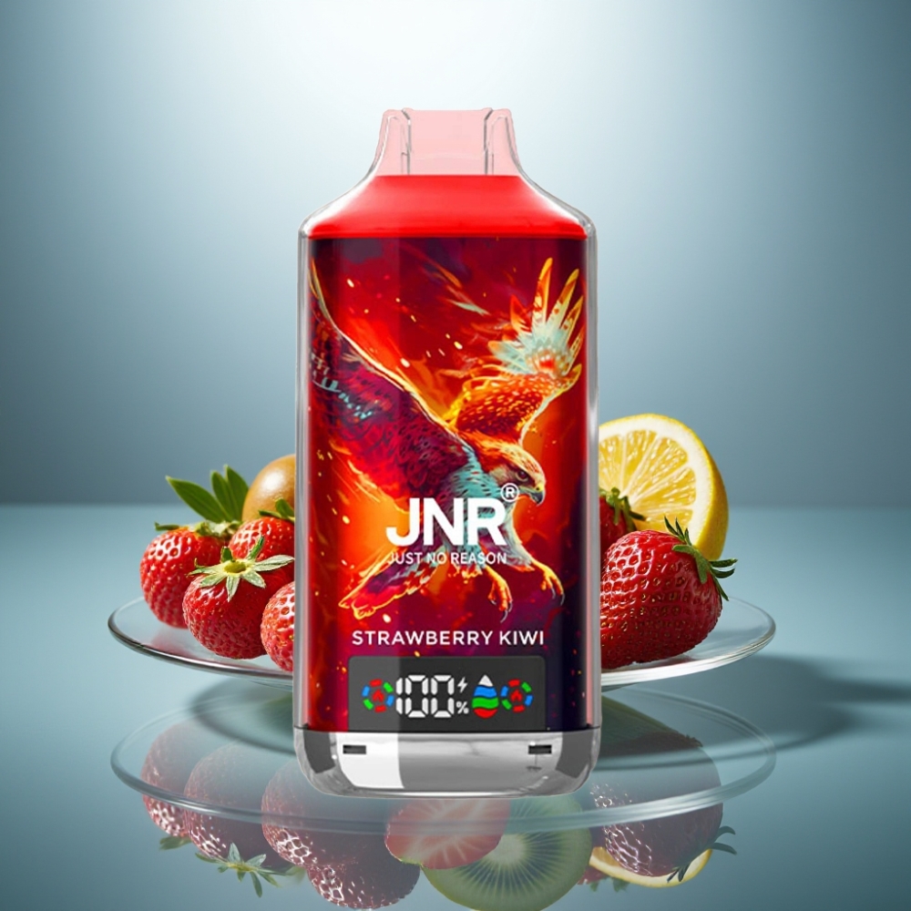 JNR Falcon X 18000 Puffs Strawberry Kiwi 24ml 750mAh Dual Mesh Coil Type-C