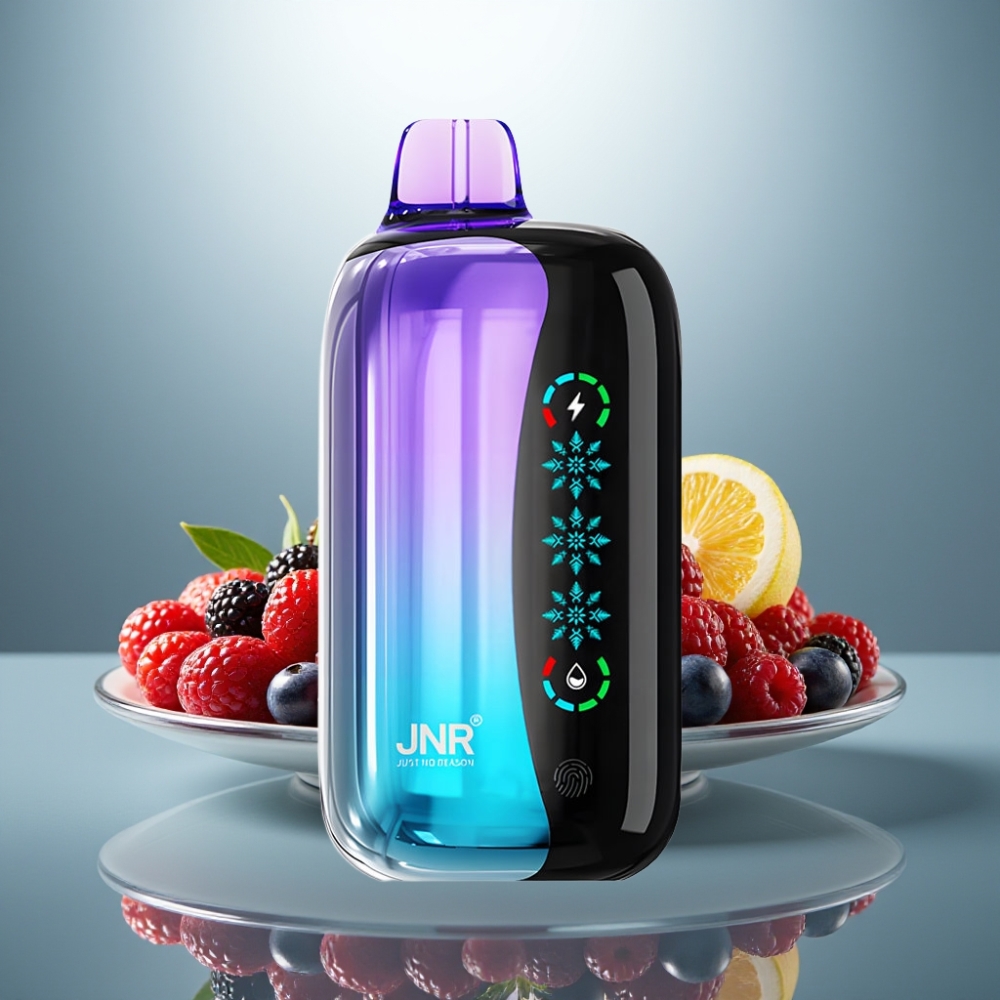 JNR Flex Ice 21000 Puffs Disposable Vape Mixed Berry 26ml 1.2 Ohm Dual Mesh