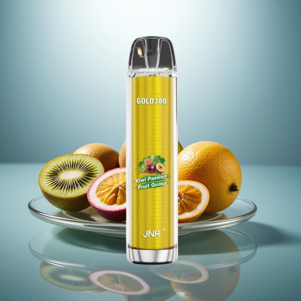 JNR Glod380 6000 Puffs Disposable Vape Kiwi Passion Fruit Guava 1500mAh 13ml