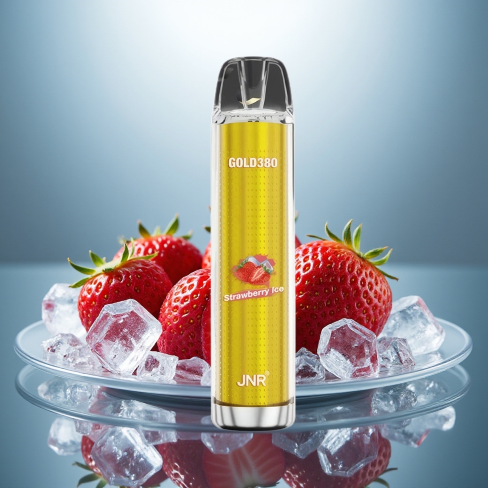 JNR Glod380 6000 Puffs Disposable Vape Strawberry Ice 1500mAh 13ml