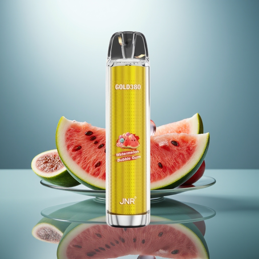 JNR Glod380 6000 Puffs Disposable Vape Watermelon Bubble Gum 1500mAh 13ml