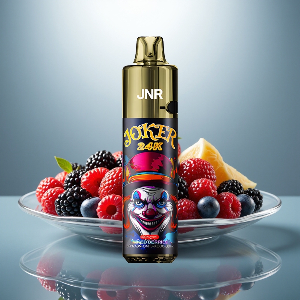 JNR Joker 24K Puffs 2+10ml Refillable 800mAh Mixed Berries