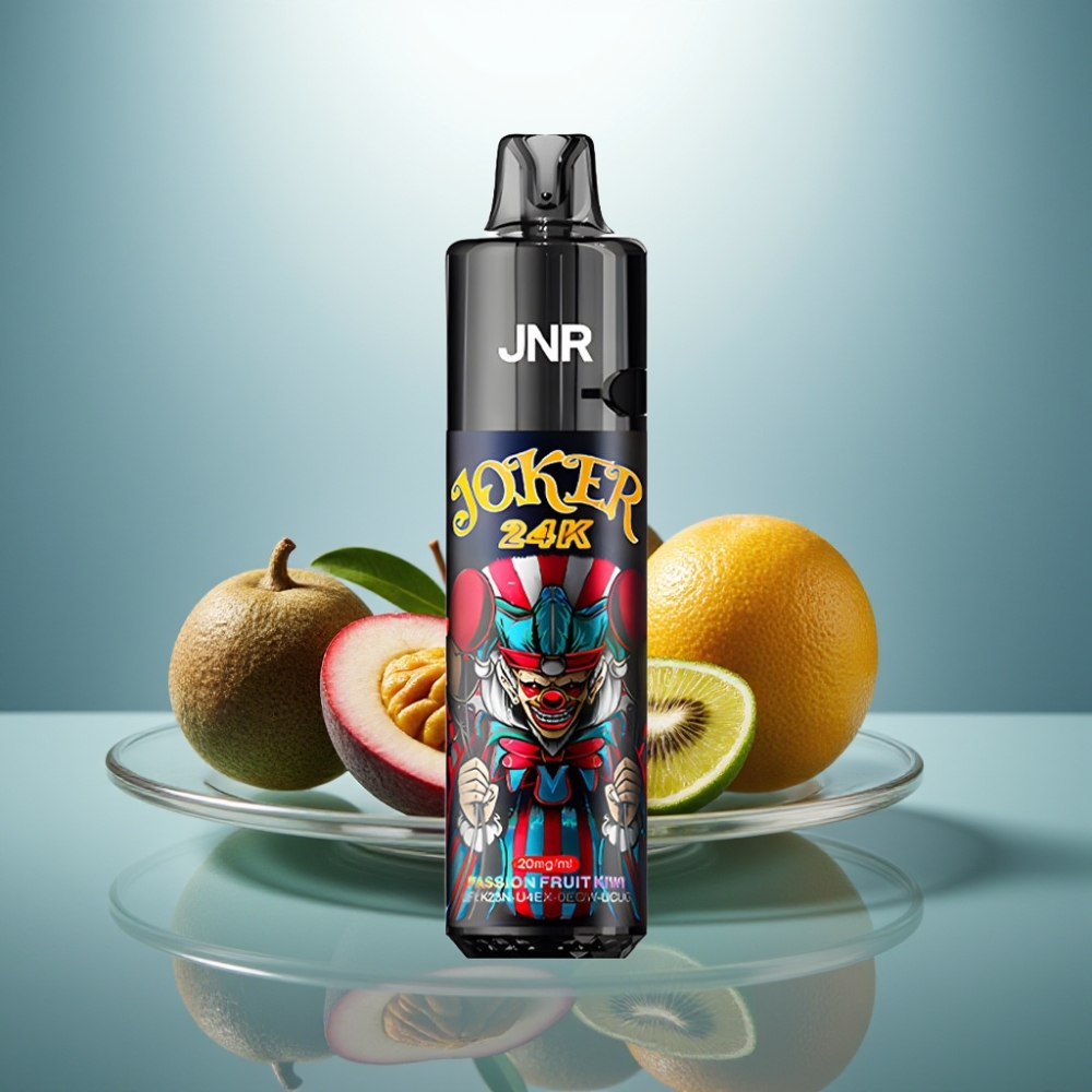 JNR Joker 24K Puffs 2+10ml Refillable 800mAh Passion Fruit Kiwi
