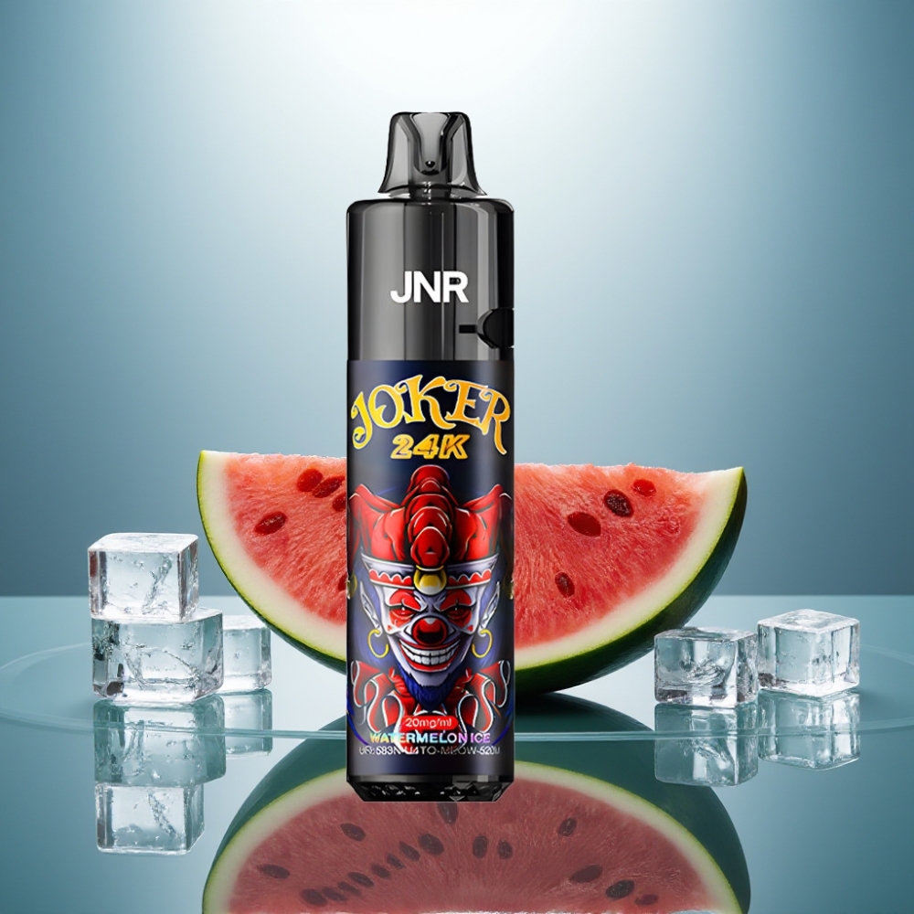 JNR Joker 24K Puffs 2+10ml Refillable 800mAh Watermelon Ice