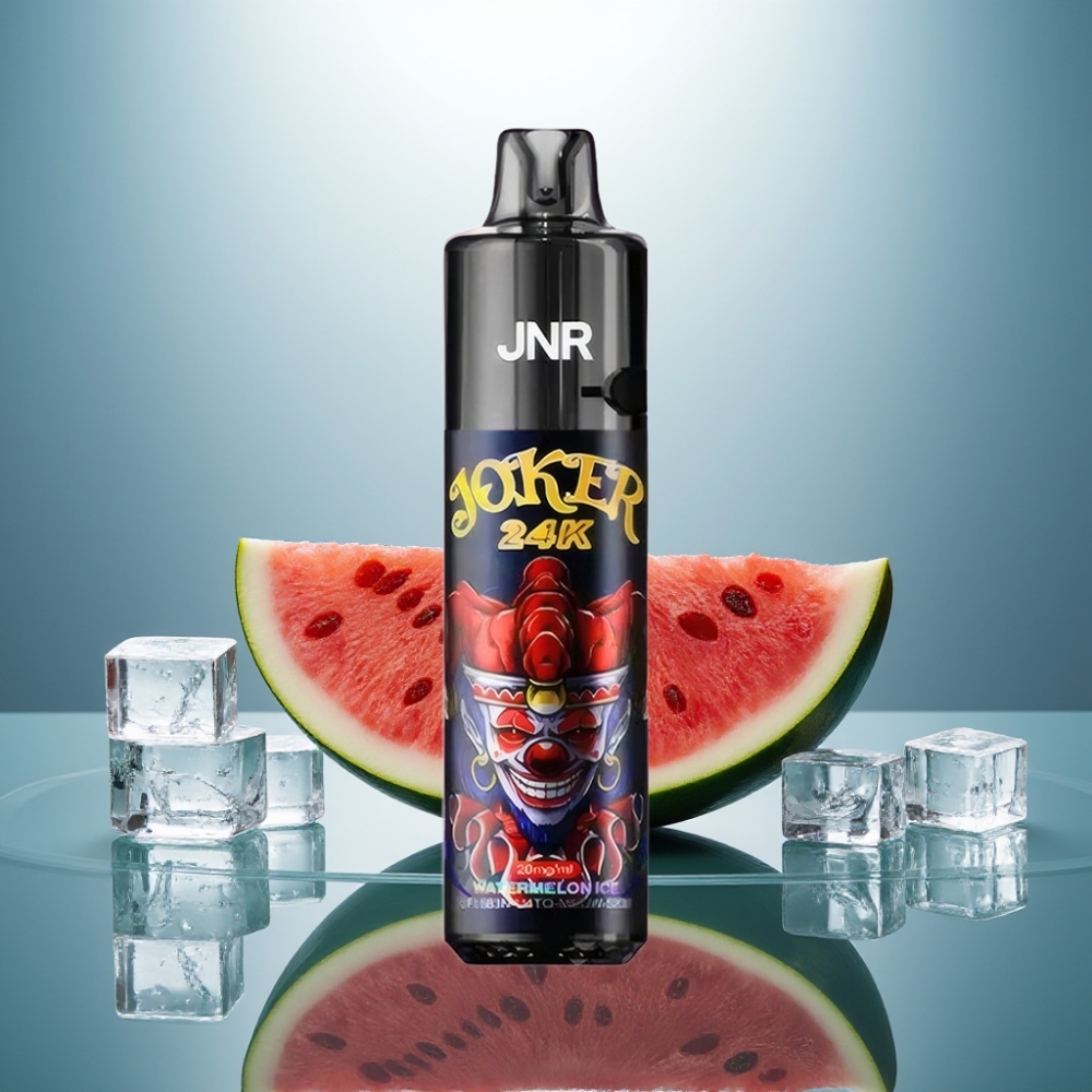 JNR Joker 24K Puffs 2+10ml Refillable 800mAh Watermelon Ice
