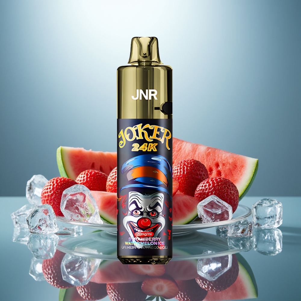 JNR Joker 24K Puffs 800mAh 2% Strawberry Watermelon Ice