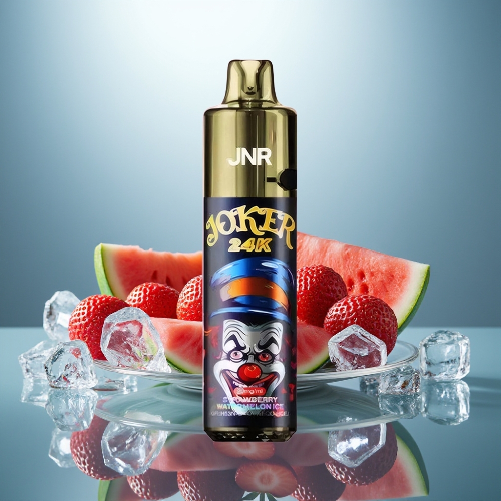 JNR Joker 24K Puffs 800mAh 2% Strawberry Watermelon Ice