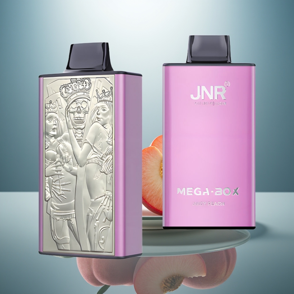 JNR Mega Box 25000 Puffs 30ml 850mAh Dual Mesh Juicy Peach