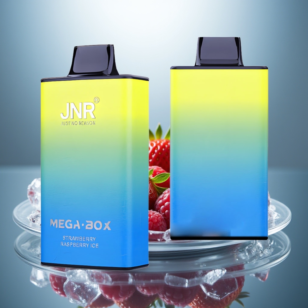 JNR Mega Box 25000 Puffs 30ml 850mAh Strawberry Raspberry Ice